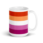 Community Lesbian Flag Mug - On Trend Shirts
