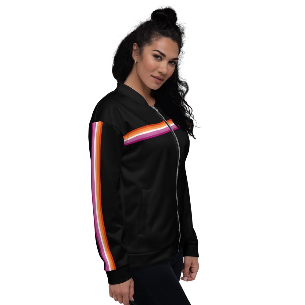 Women's Bomber Jacket - Lesbian Honeycomb – Fashion4LGBT