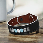 Demiboy Flag Ghosts Wristband - On Trend Shirts