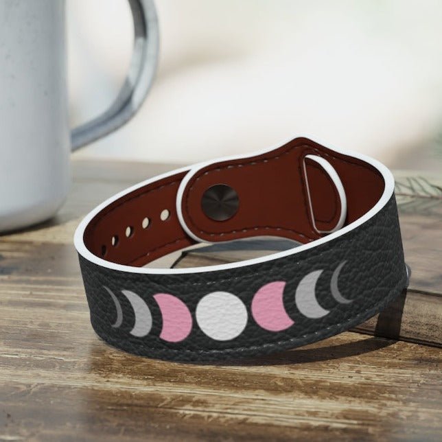 Demigirl Moon Phases Wristband - On Trend Shirts