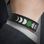 Demiromantic Moon Phases Wristband - On Trend Shirts