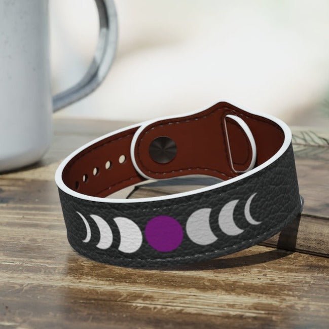 Demisexual Moon Phases Wristband - On Trend Shirts