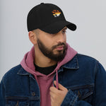 Embroidered Bear Pride Flag Paw Dad Hat - On Trend Shirts