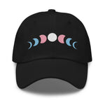 Embroidered Transgender Moon Phases Dad Hat - On Trend Shirts