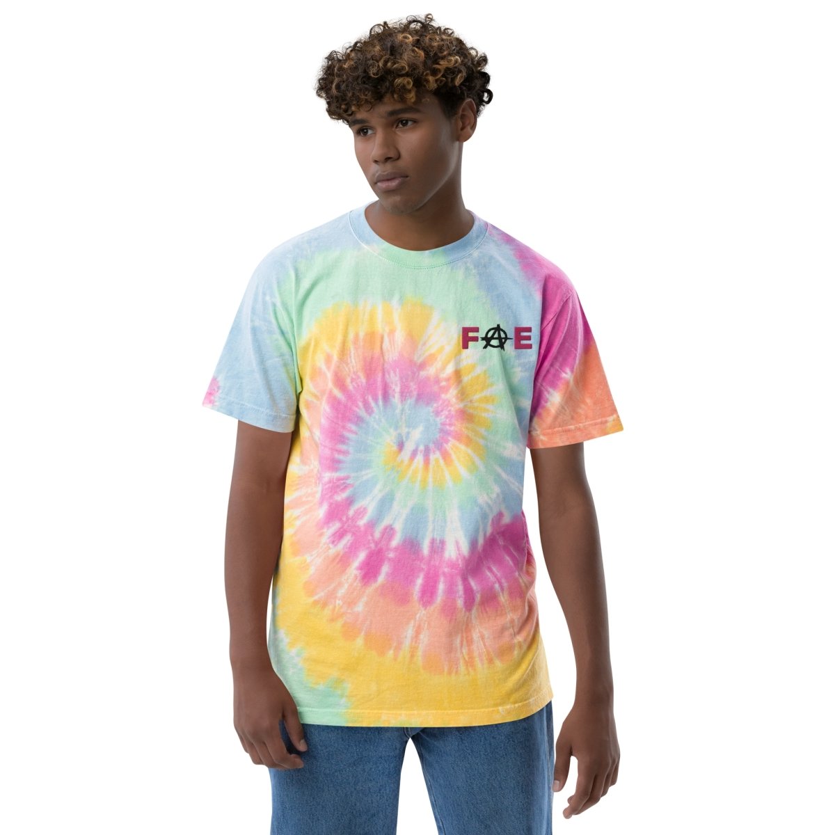 FAE Anarchist Oversized Tie-Dye Shirt - On Trend Shirts