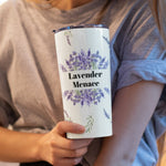 Floral Lavender Menace Tumbler - On Trend Shirts