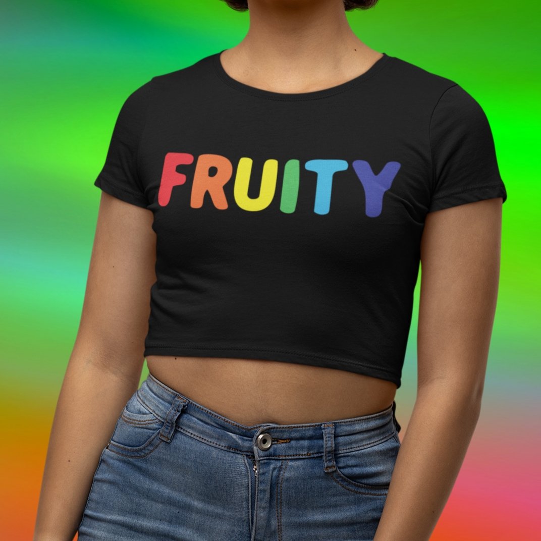 Fruity Cropped Tee - On Trend Shirts
