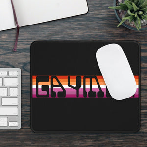 Gaymer Lesbian Flag Gaming Mouse Pad - On Trend Shirts