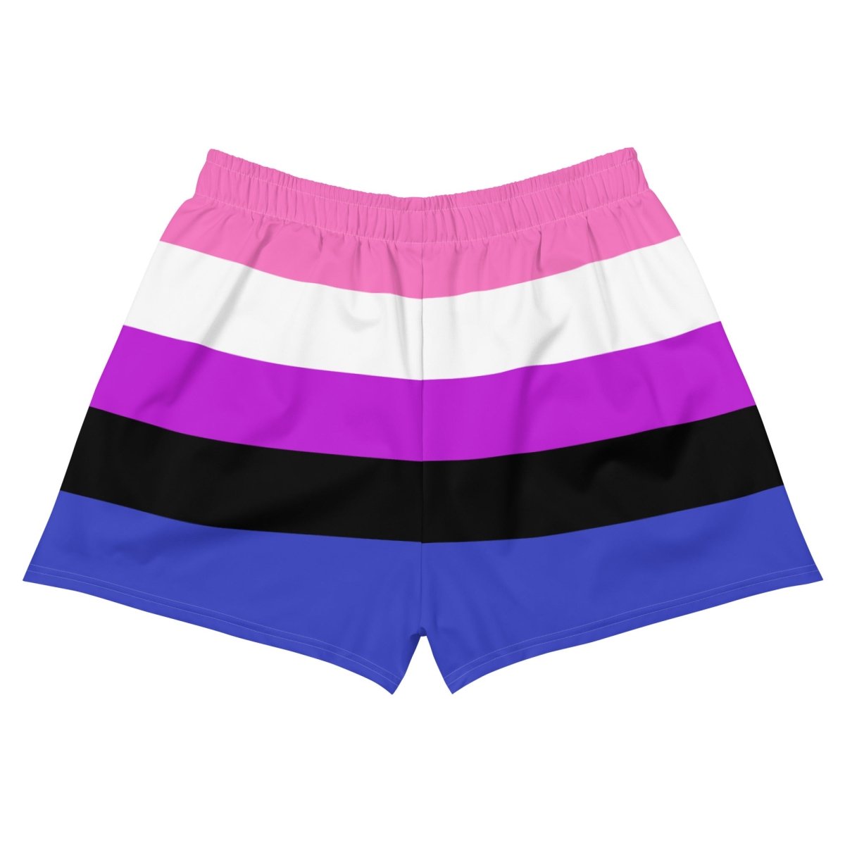 Genderfluid Flag Athletic Shorts - On Trend Shirts