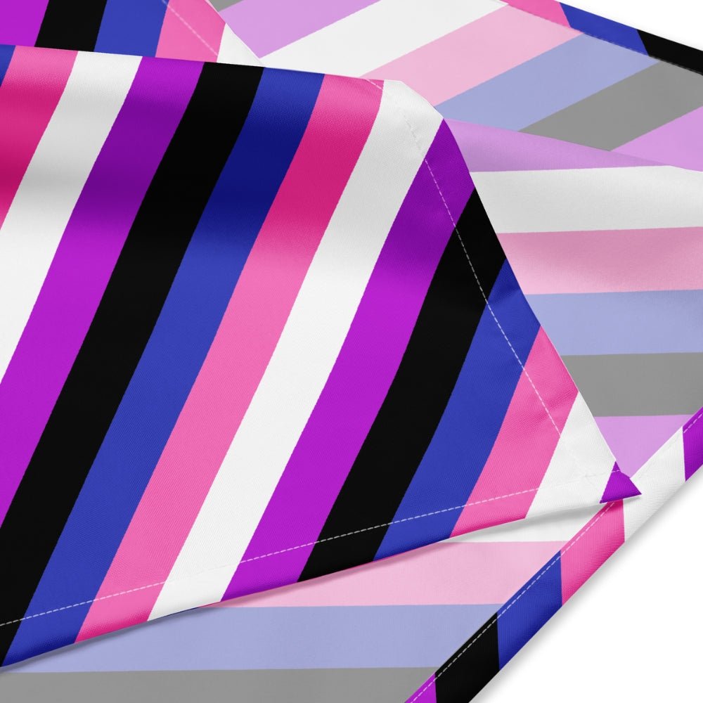 Genderfluid Flag Bandana - On Trend Shirts