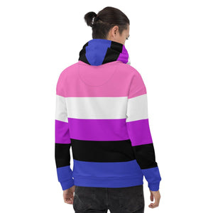 Genderfluid Flag Hoodie - On Trend Shirts