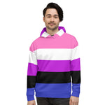Genderfluid Flag Hoodie - On Trend Shirts