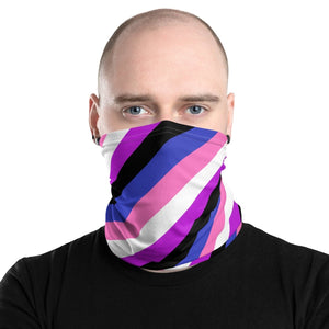 Genderfluid Flag Neck Gaiter - On Trend Shirts
