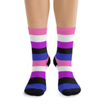 Genderfluid Flag Socks - On Trend Shirts