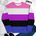 Genderfluid Flag Sweatshirt - On Trend Shirts