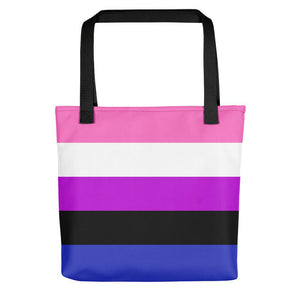 Genderfluid Flag Tote Bag - On Trend Shirts