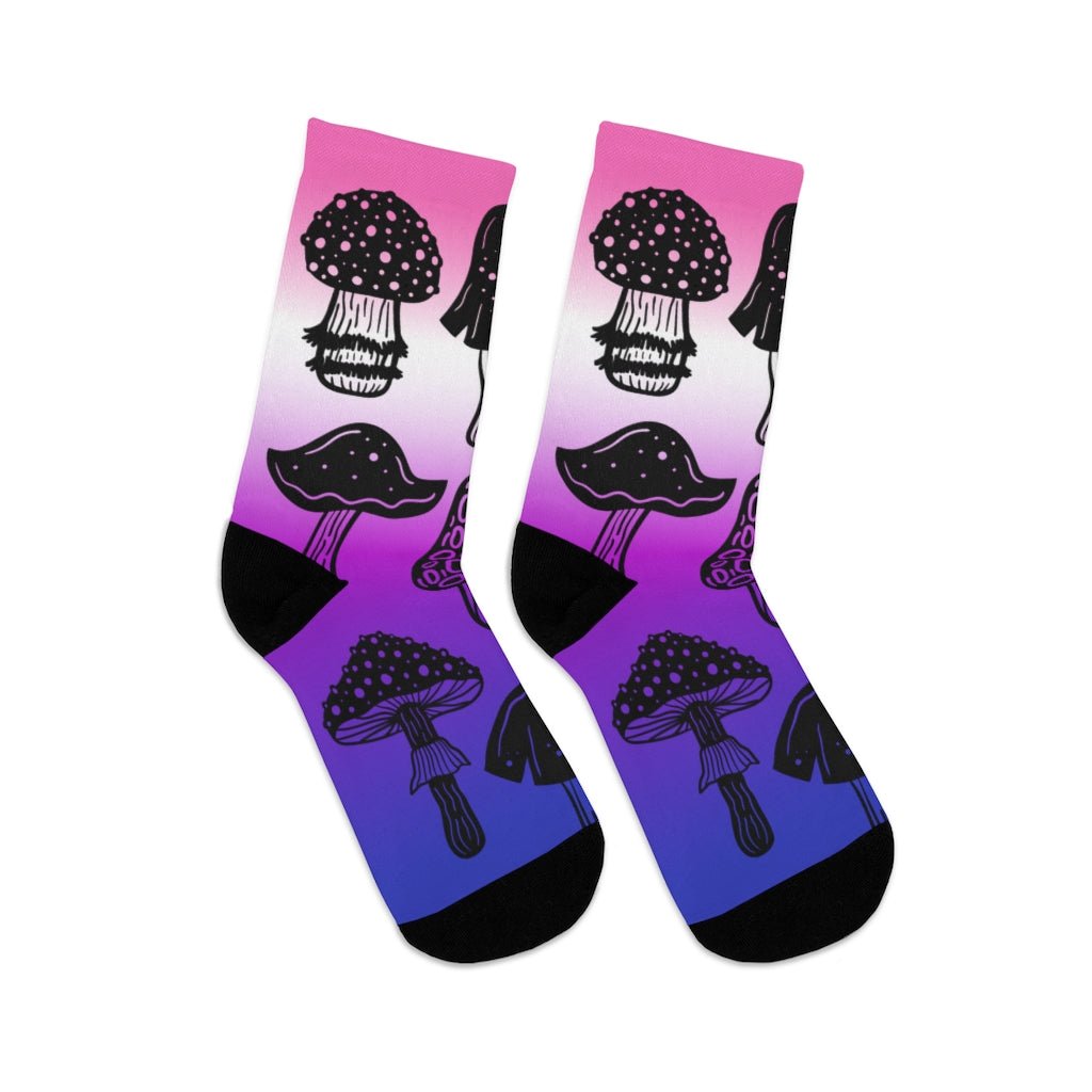 Genderfluid Mushroom Socks - On Trend Shirts