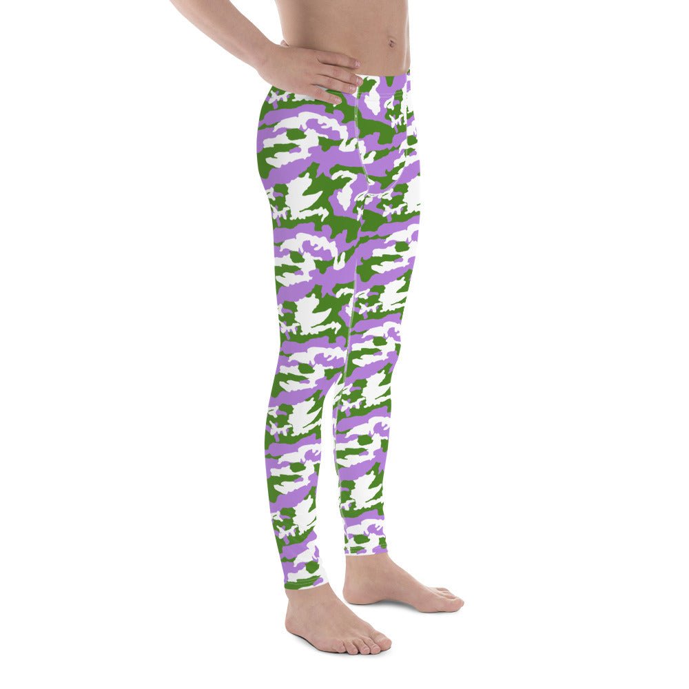 Genderqueer Camouflage Leggings w/Gusset - On Trend Shirts