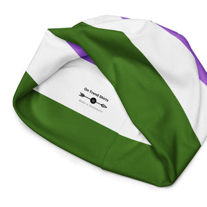 Genderqueer Flag Beanie - On Trend Shirts
