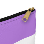 Genderqueer Flag Flat Zipper Pouch - On Trend Shirts