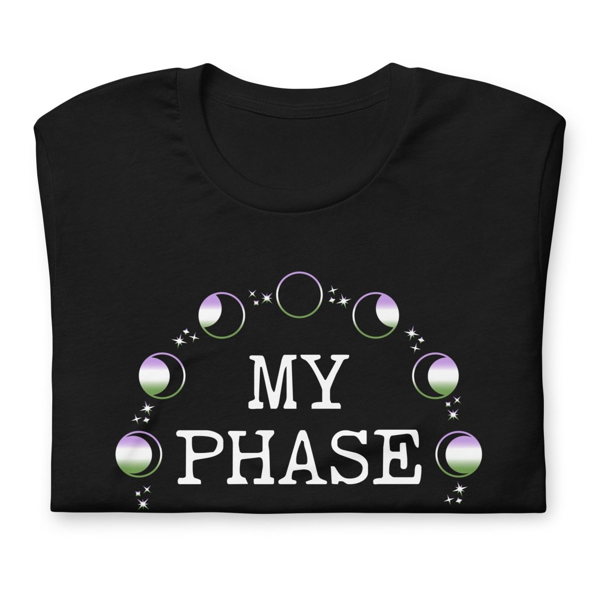 Genderqueer Moon Phase Shirt - On Trend Shirts