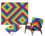Geometric Rainbow Blanket - On Trend Shirts