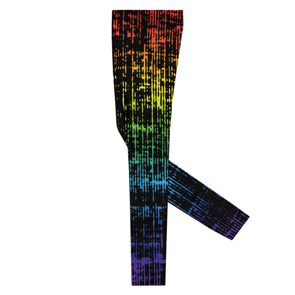 Grunge Rainbow Leggings w/Gusset - On Trend Shirts