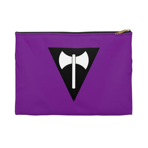 Labrys Flag Flat Zipper Pouch - On Trend Shirts