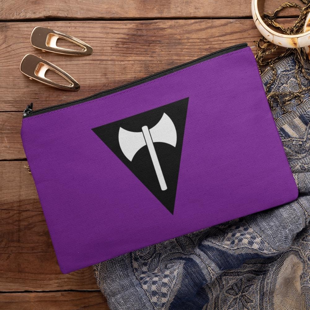 Labrys Flag Flat Zipper Pouch - On Trend Shirts