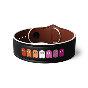 Lesbian Flag Ghosts Wristband - On Trend Shirts