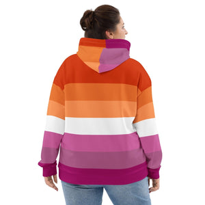 Lesbian Flag Hoodie - On Trend Shirts