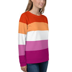 Lesbian Flag Sweatshirt - On Trend Shirts