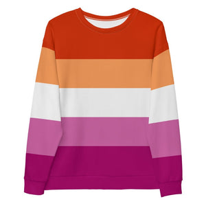 Lesbian Flag Sweatshirt - On Trend Shirts
