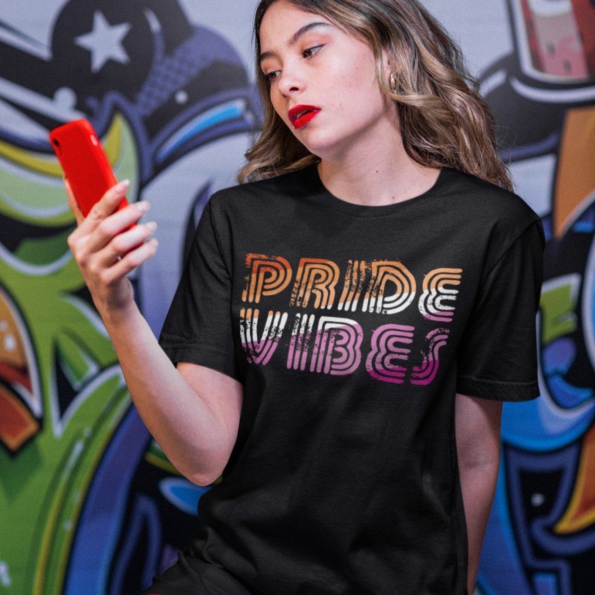 Lesbian Pride Vibes Shirt - On Trend Shirts