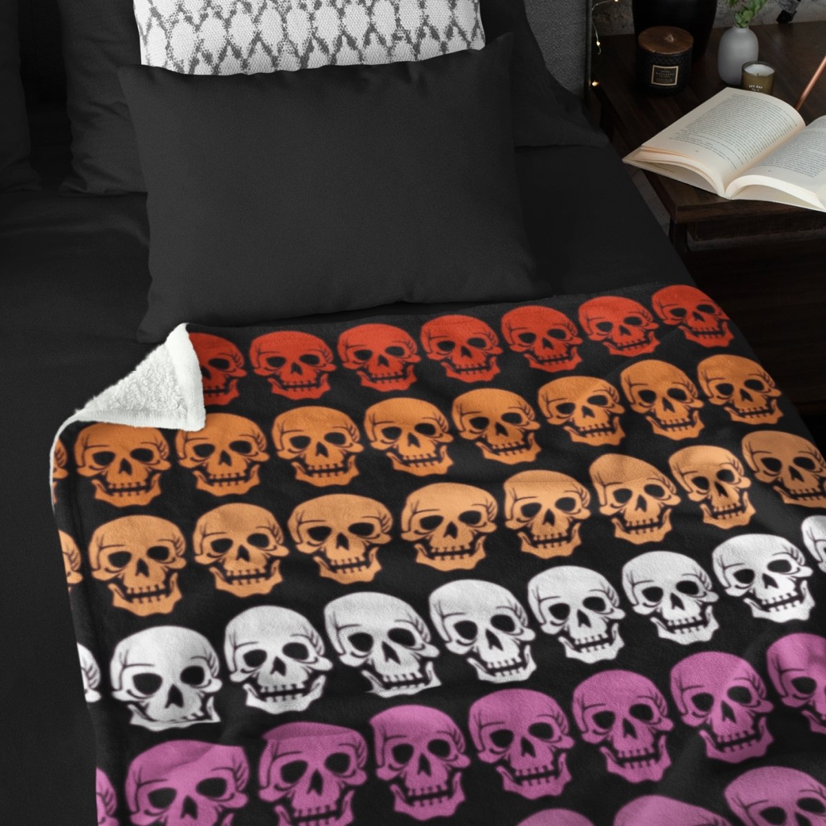 Lesbian Skulls Blanket - On Trend Shirts