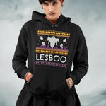 Lesboo - Lesbian Ghost Hoodie - On Trend Shirts