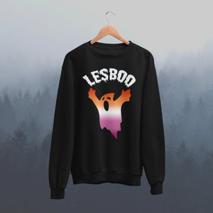 Lesboo Lesbian Ghost Sweatshirt - On Trend Shirts