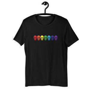 Minimalist Rainbow Skulls Shirt - On Trend Shirts