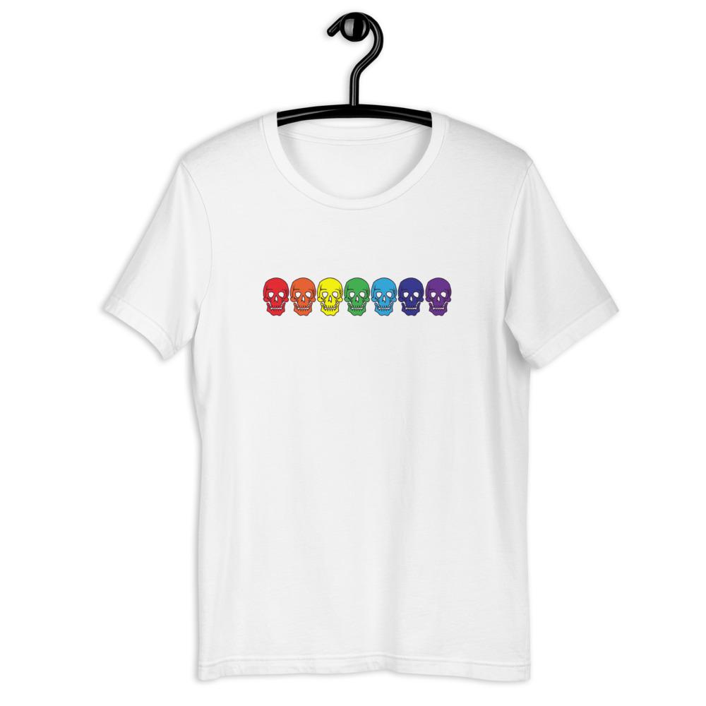 Minimalist Rainbow Skulls Shirt - On Trend Shirts