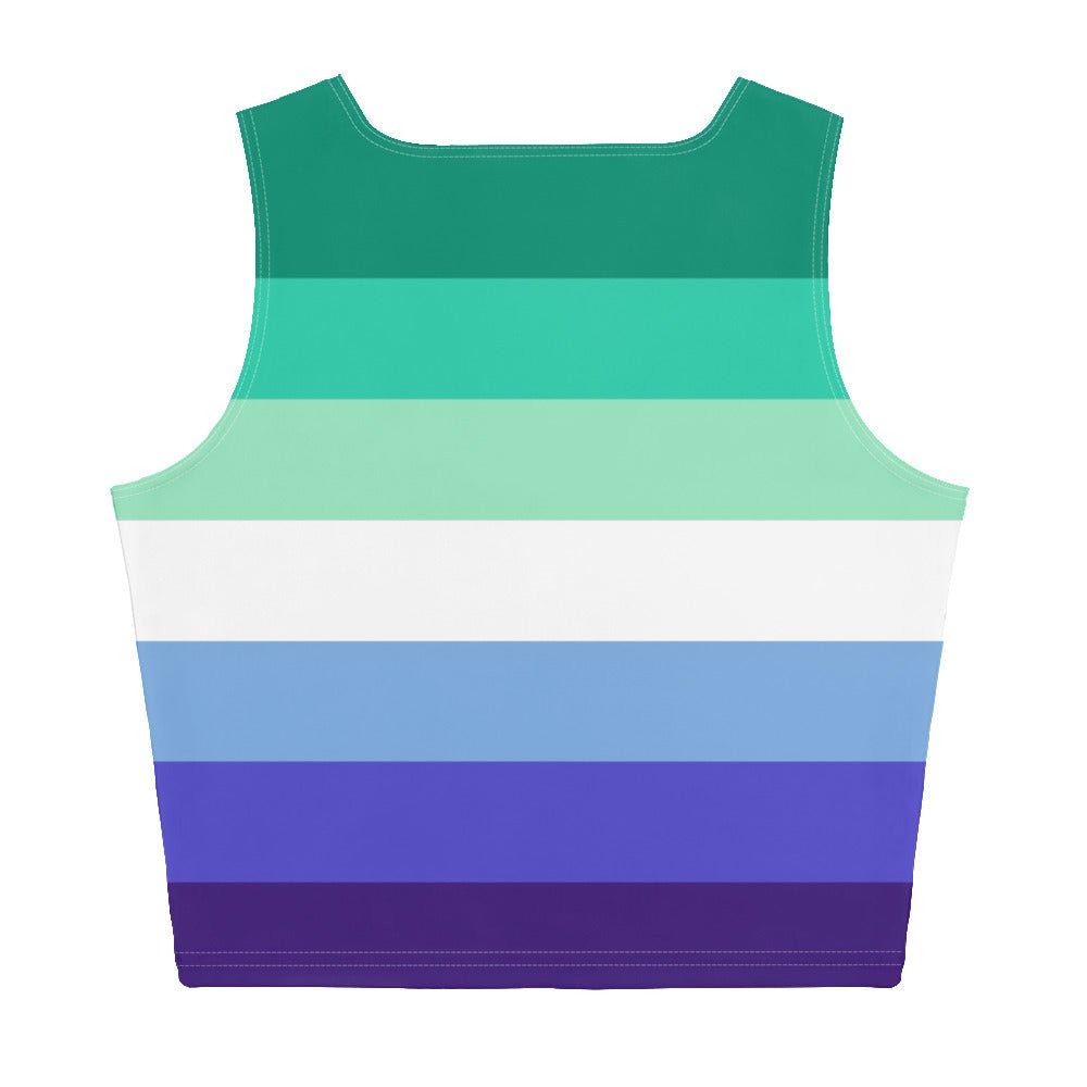 MLM Flag Crop Top - On Trend Shirts