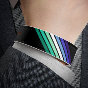 MLM Flag Stripes Wristband - On Trend Shirts
