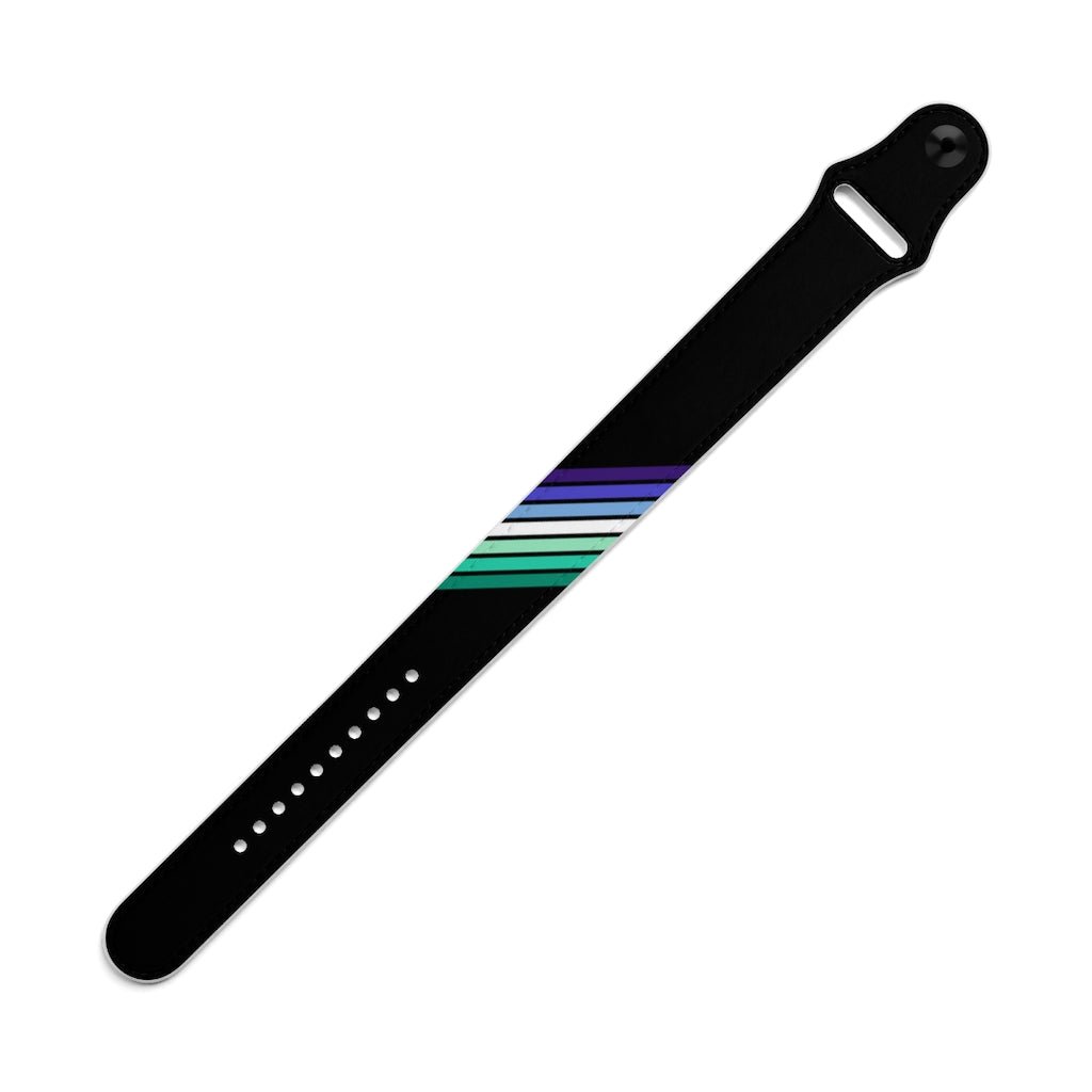 MLM Flag Stripes Wristband - On Trend Shirts