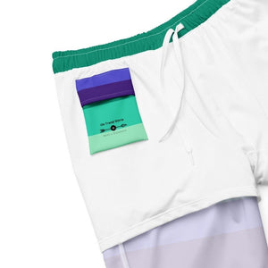 MLM Flag Swim Trunks - On Trend Shirts