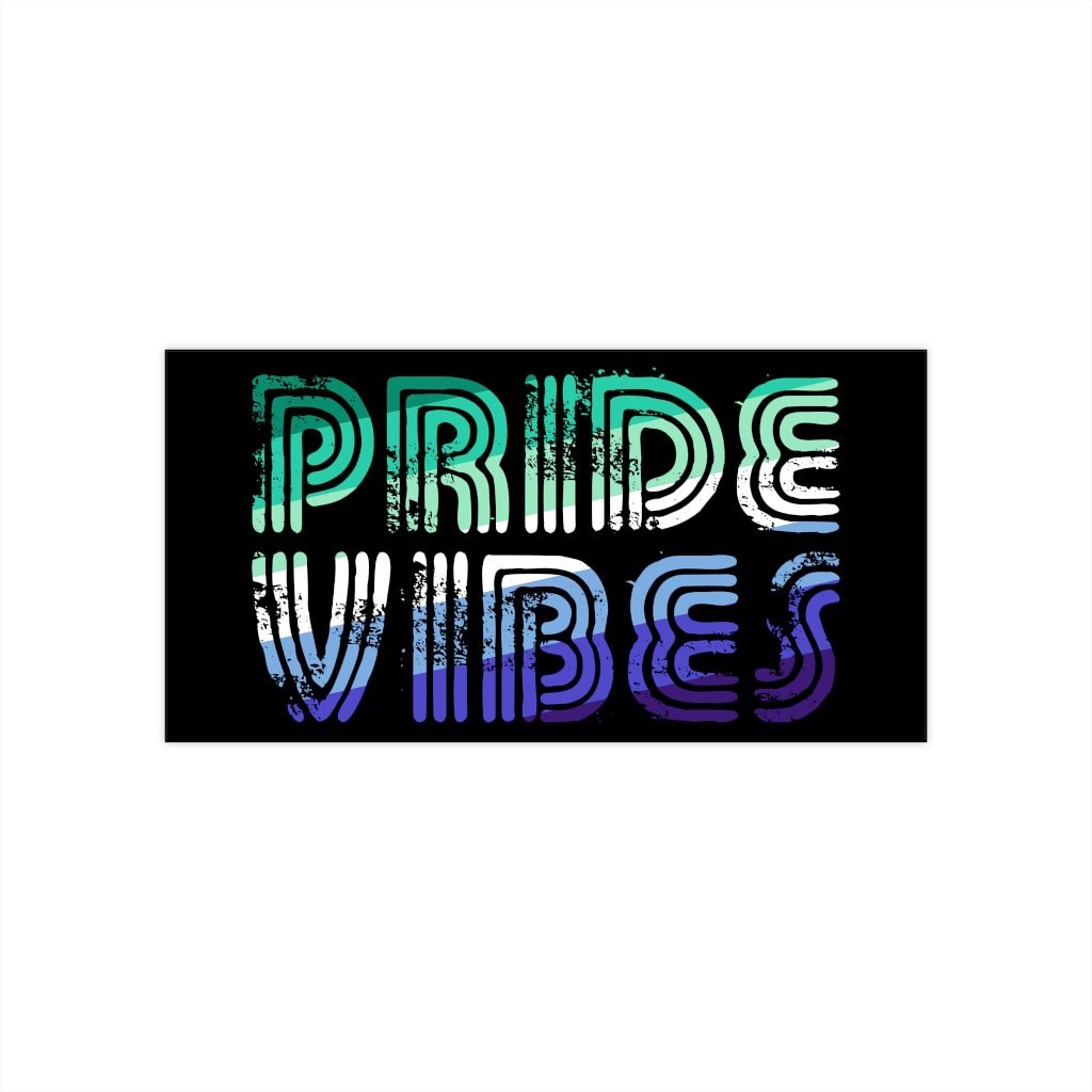 MLM Pride Vibes Bumper Sticker - On Trend Shirts