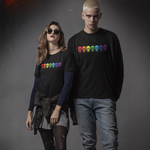 Minimalist Rainbow Skulls Shirt