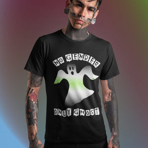 No Gender only Ghost Agender Shirt - On Trend Shirts