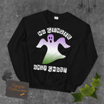 No Gender only Ghost Genderqueer Sweatshirt - On Trend Shirts