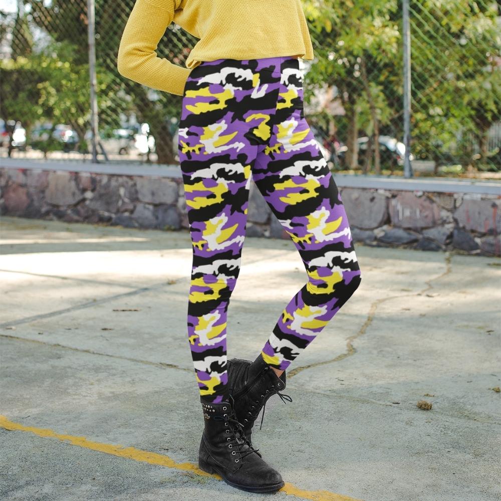 Non-Binary Camouflage Leggings - On Trend Shirts