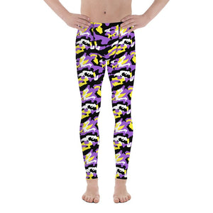 Non-Binary Camouflage Leggings w/Gusset - On Trend Shirts