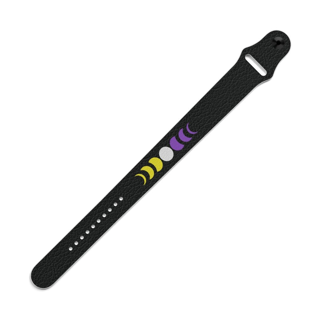 Non-Binary Moon Phases Wristband - On Trend Shirts